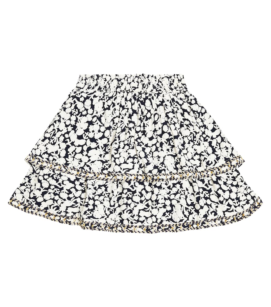 Scotch & Soda Kids Floral bomber jacket