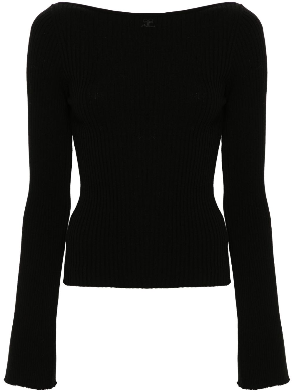 -Pullover In Maglia A Coste-Donna