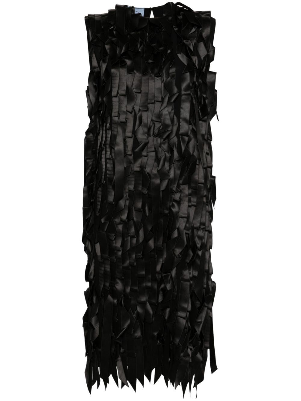Ribbon-Detail Midi Dress