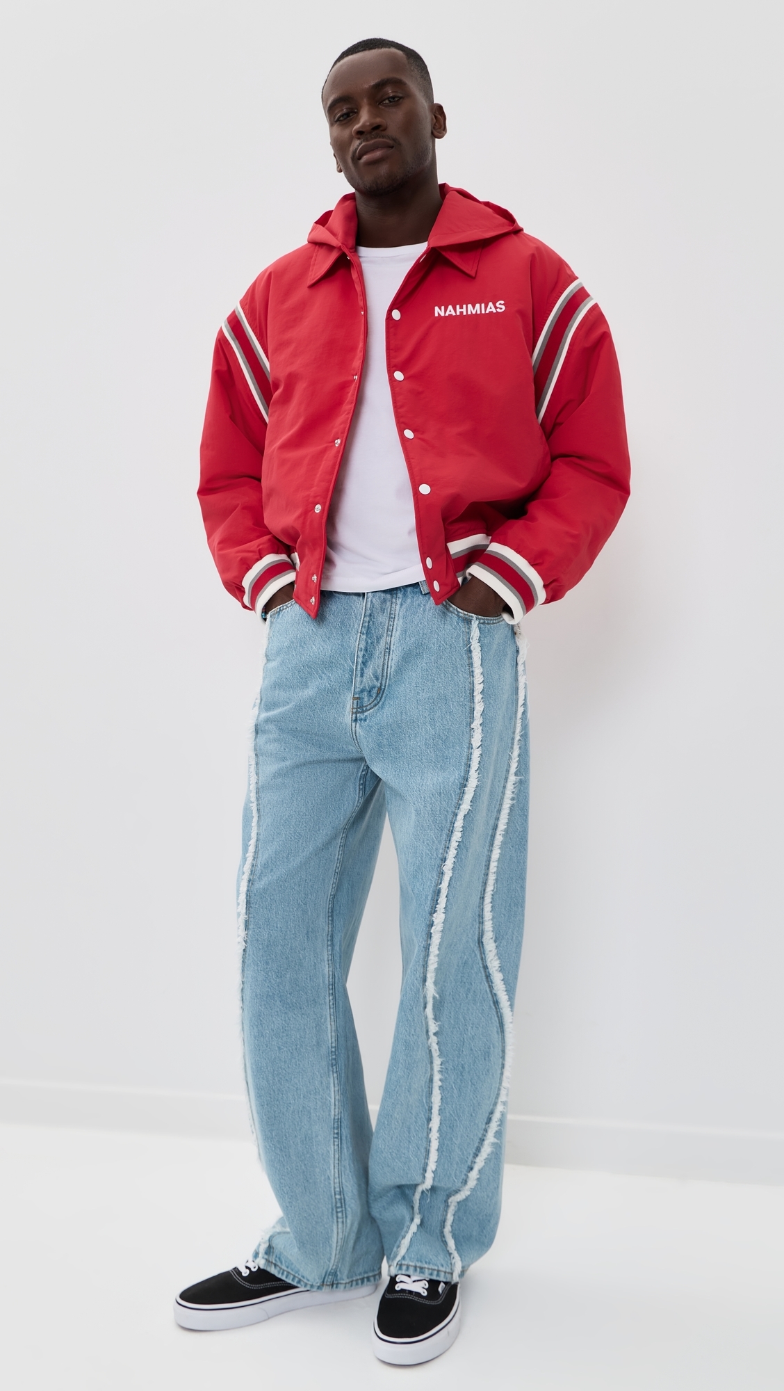 Stone Wash Ollie Denim Jeans Light Indigo Denim
