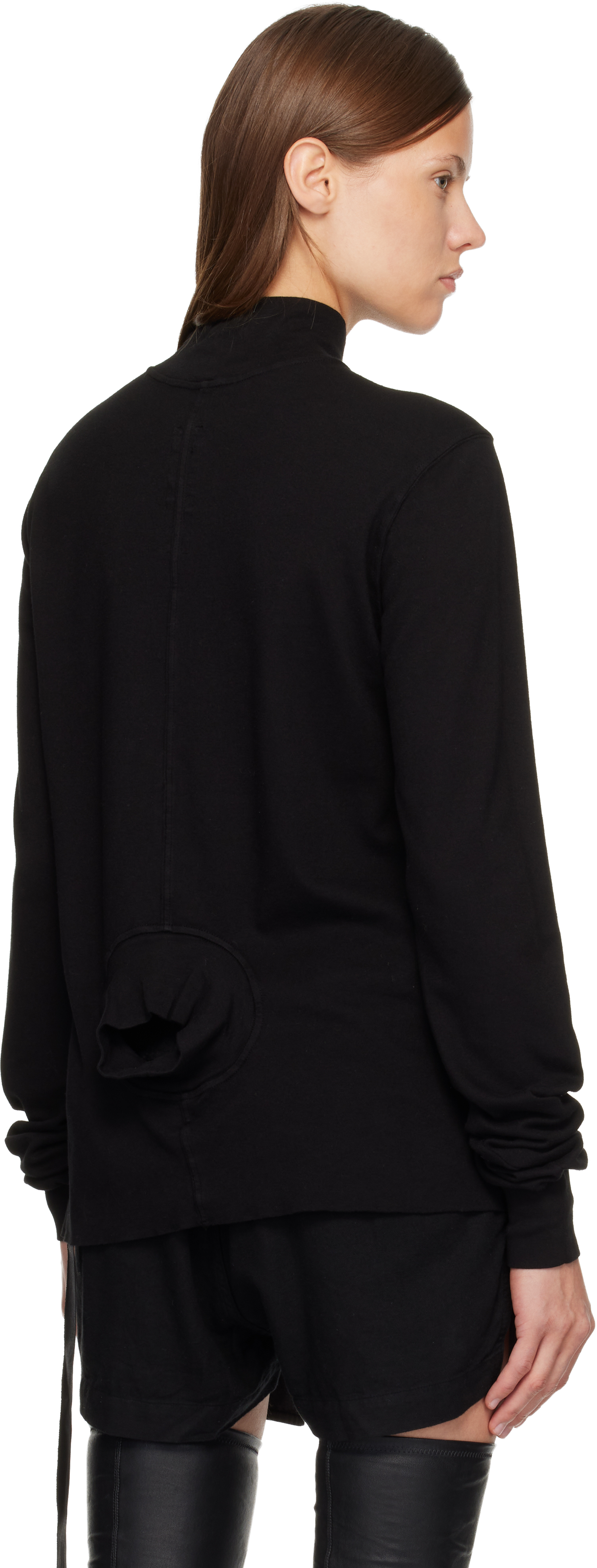 Black Concordians Headon Dbl Turtleneck