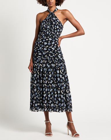 Woman Maxi dress Navy Size 8 Silk