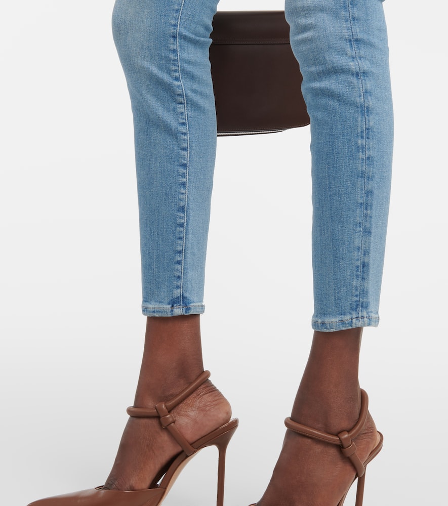 7 For All Mankind Mid-rise skinny jeans