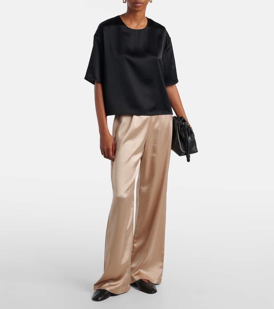 Barb satin T-shirt