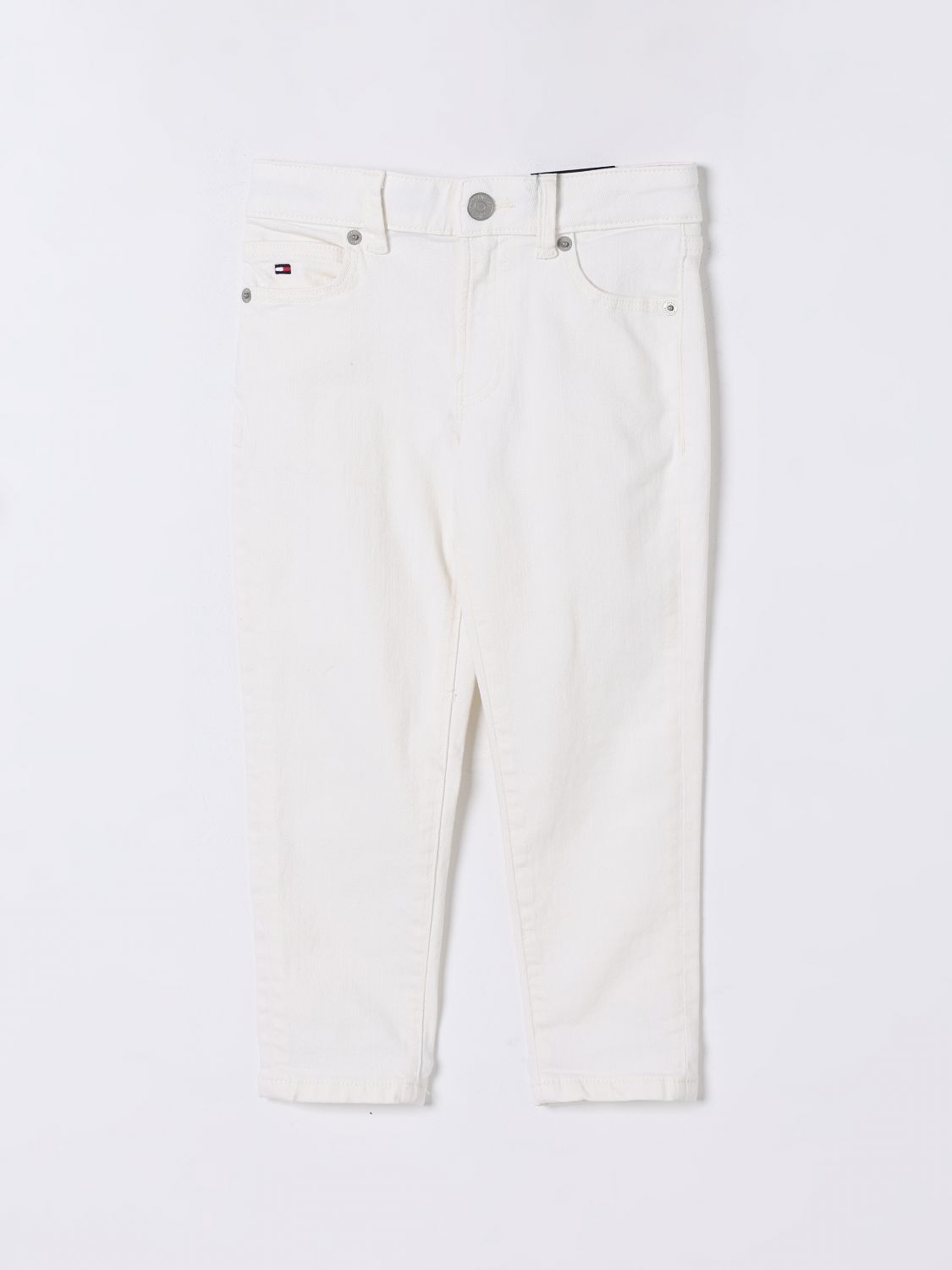 Jeans TOMMY HILFIGER Kids color White