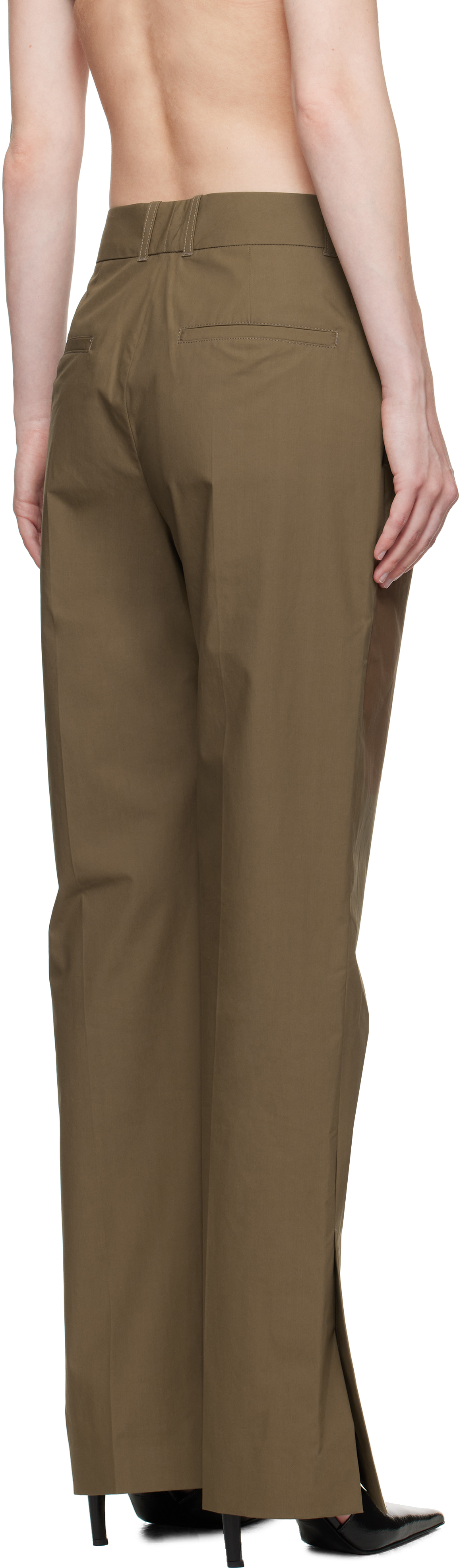 Taupe Mitra Trousers
