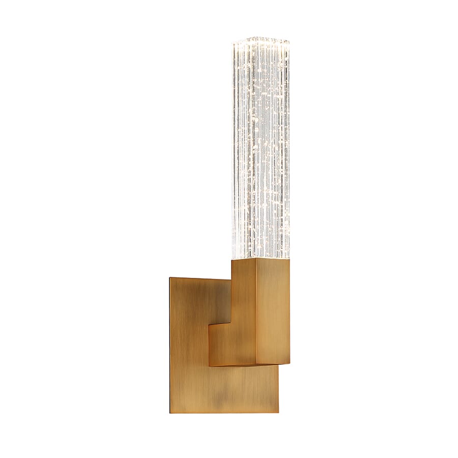 Modern Forms Cinema 15" Wall Sconce in Aged Bra