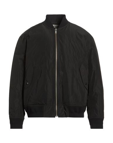 Man Jacket Black Size 2 Polyester