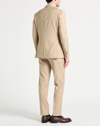 Man Suit Sand Size 38 Wool