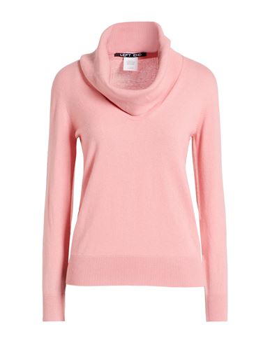 Woman Turtleneck Salmon pink Size 6 Virgin Wool, Viscose, Cashmere