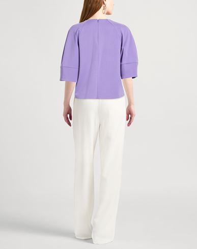 Woman Top Purple Size 4 Viscose, Polyamide, Elastane