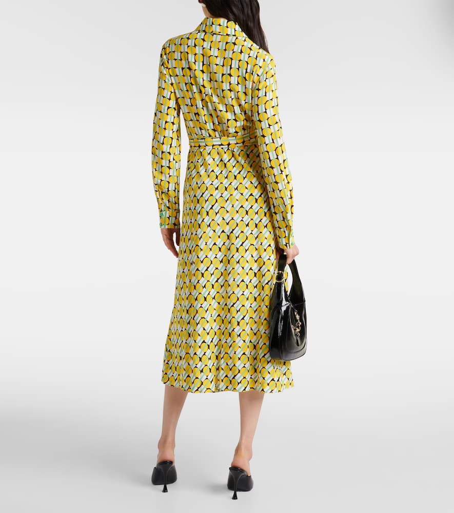 Diane von Furstenberg Tori printed jersey midi dress