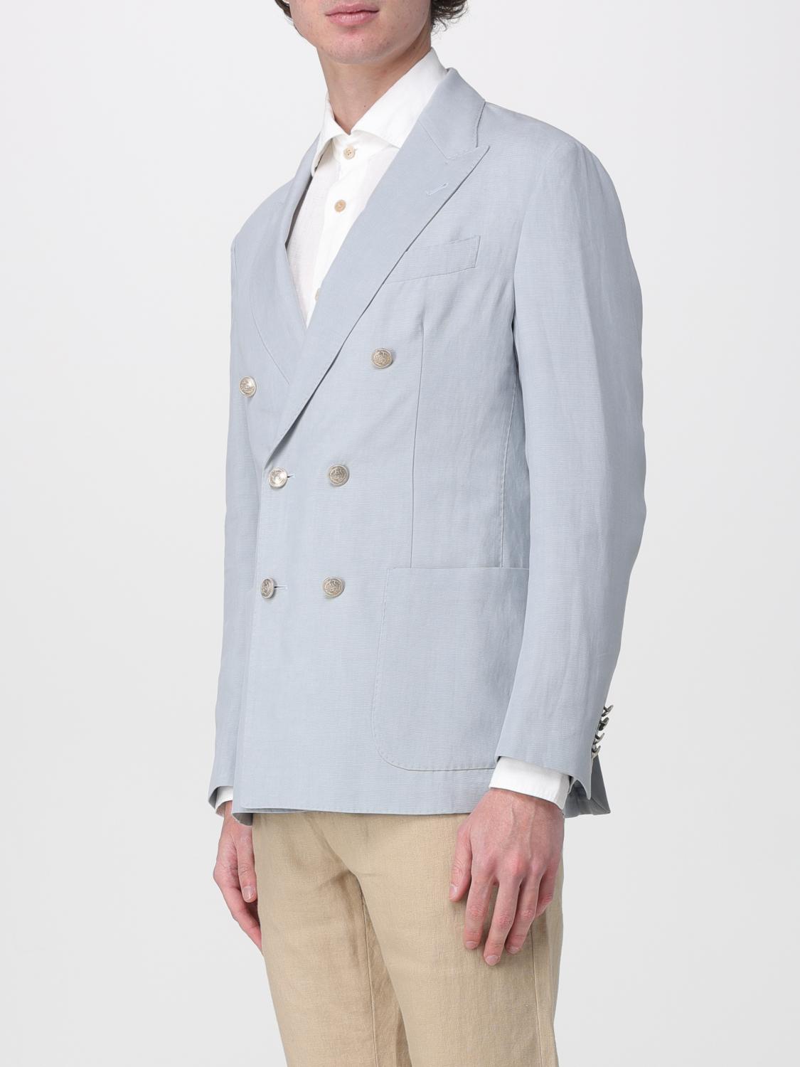 Blazer Men color Gnawed Blue