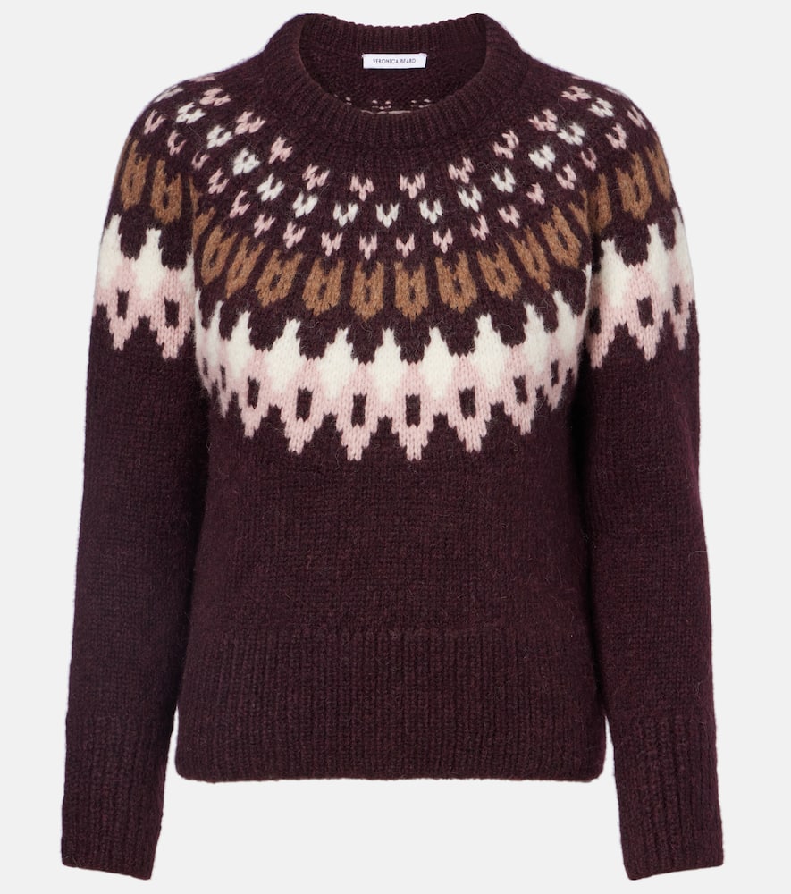 Anne Fair Isle wool-blend sweater