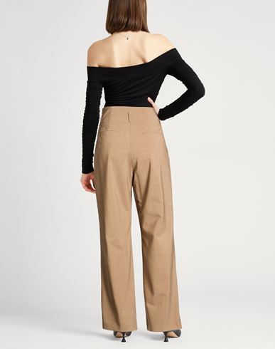 Woman Pants Light brown Size 2 Wool, Elastane