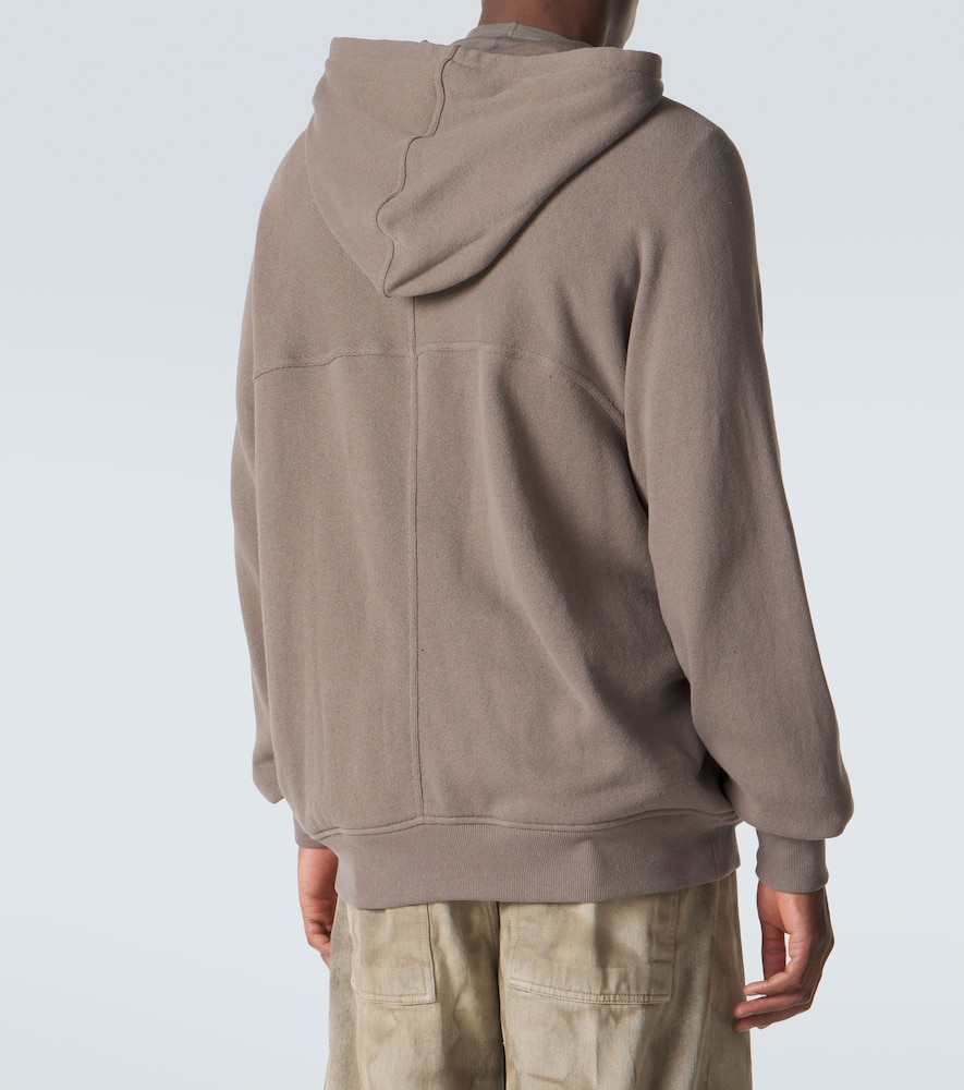 Cotton jersey hoodie