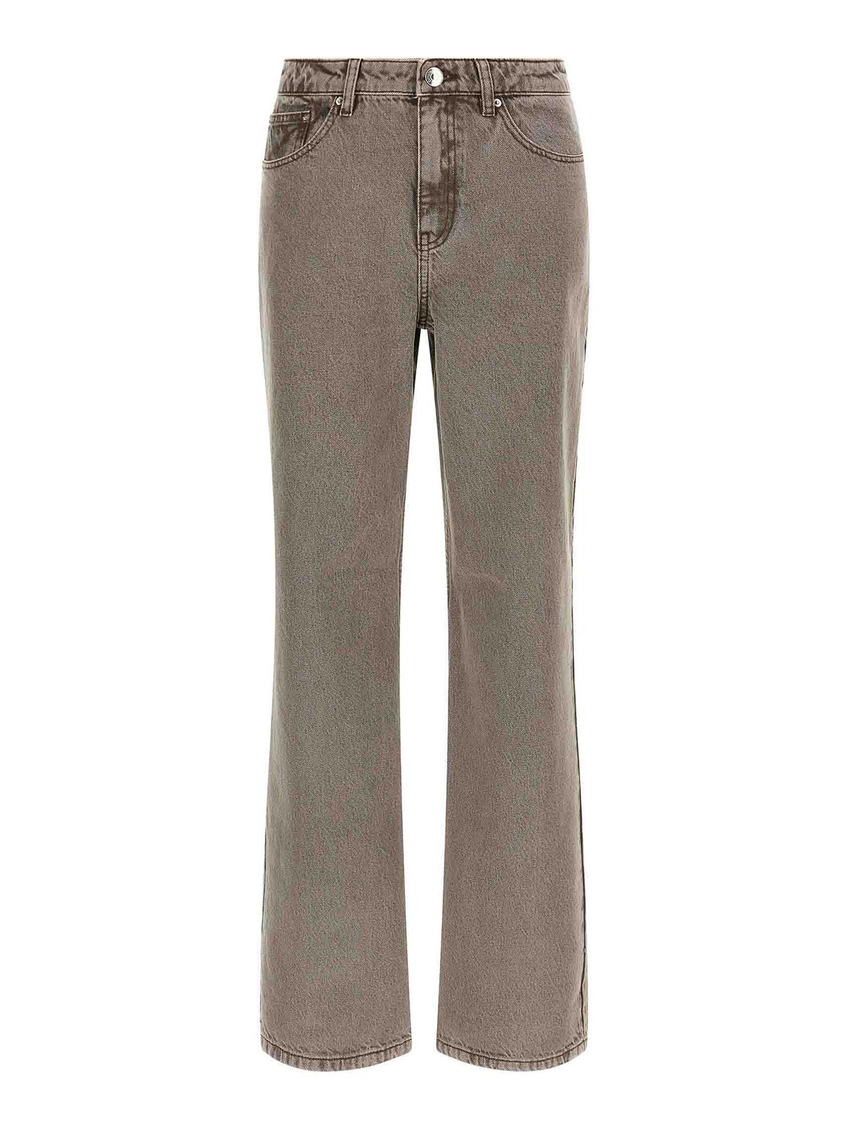 Rotate Birger Christensen - straight leg jeans belt loops pocket