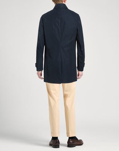Brian Dales Man Overcoat & Trench Coat Midnight blue Size 42 Polyester