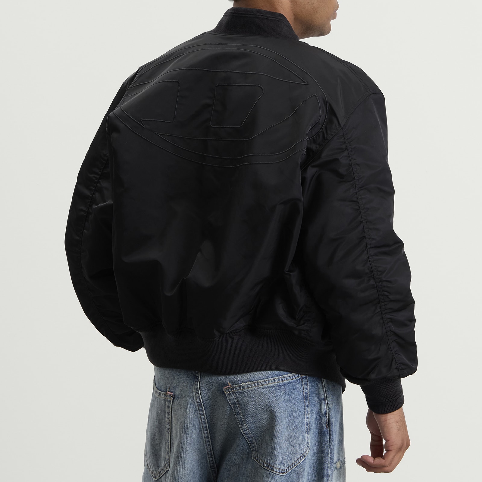 Men's Reversible Bomber Jacket Black