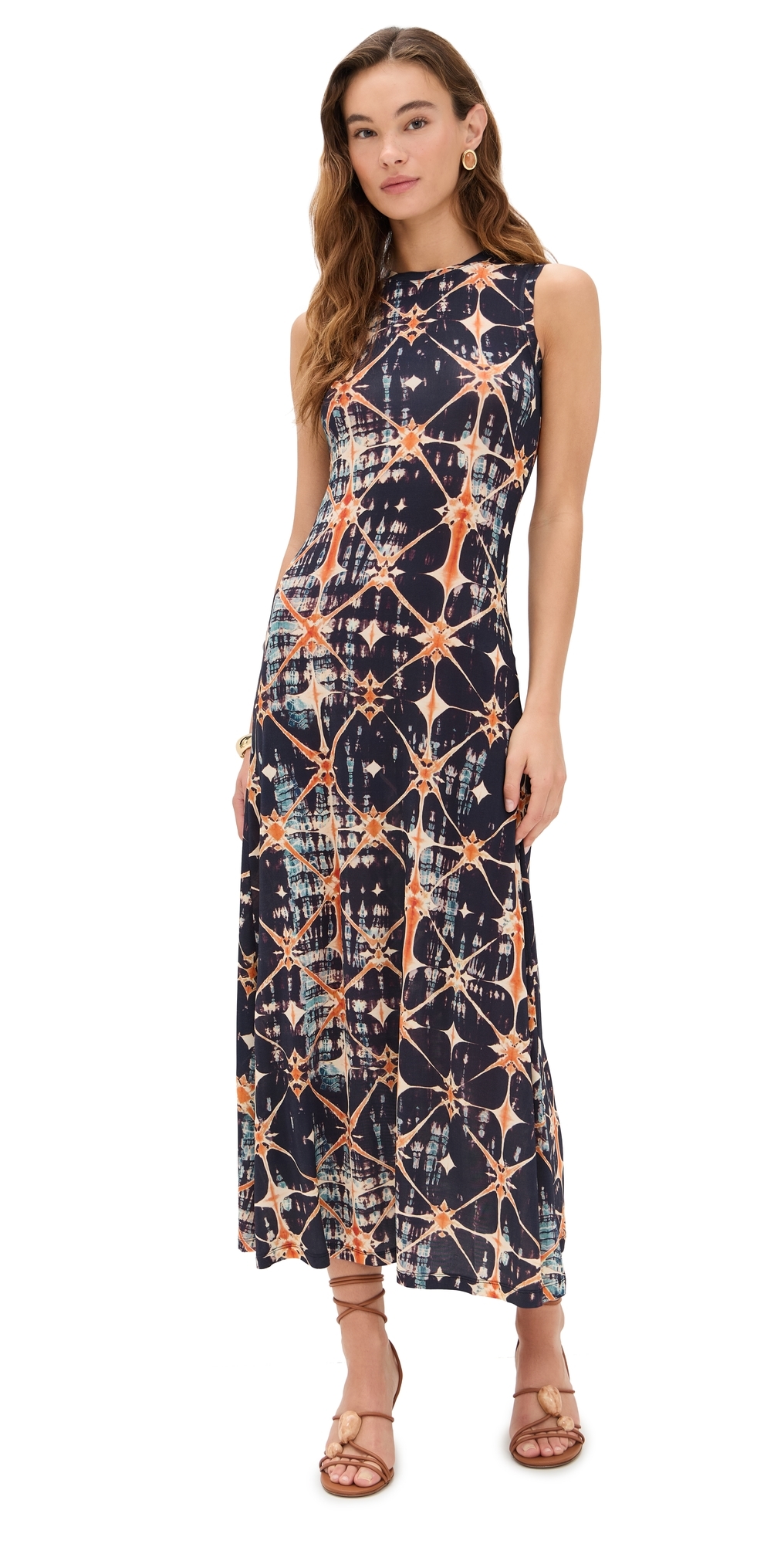 Orla Sleeveless Midi Dress Phoenix 