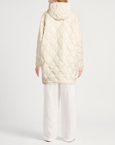Woman Puffer Cream Size L Polyester