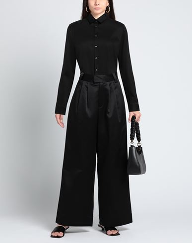 Soluzione Woman Shirt Black Size 10 Cotton