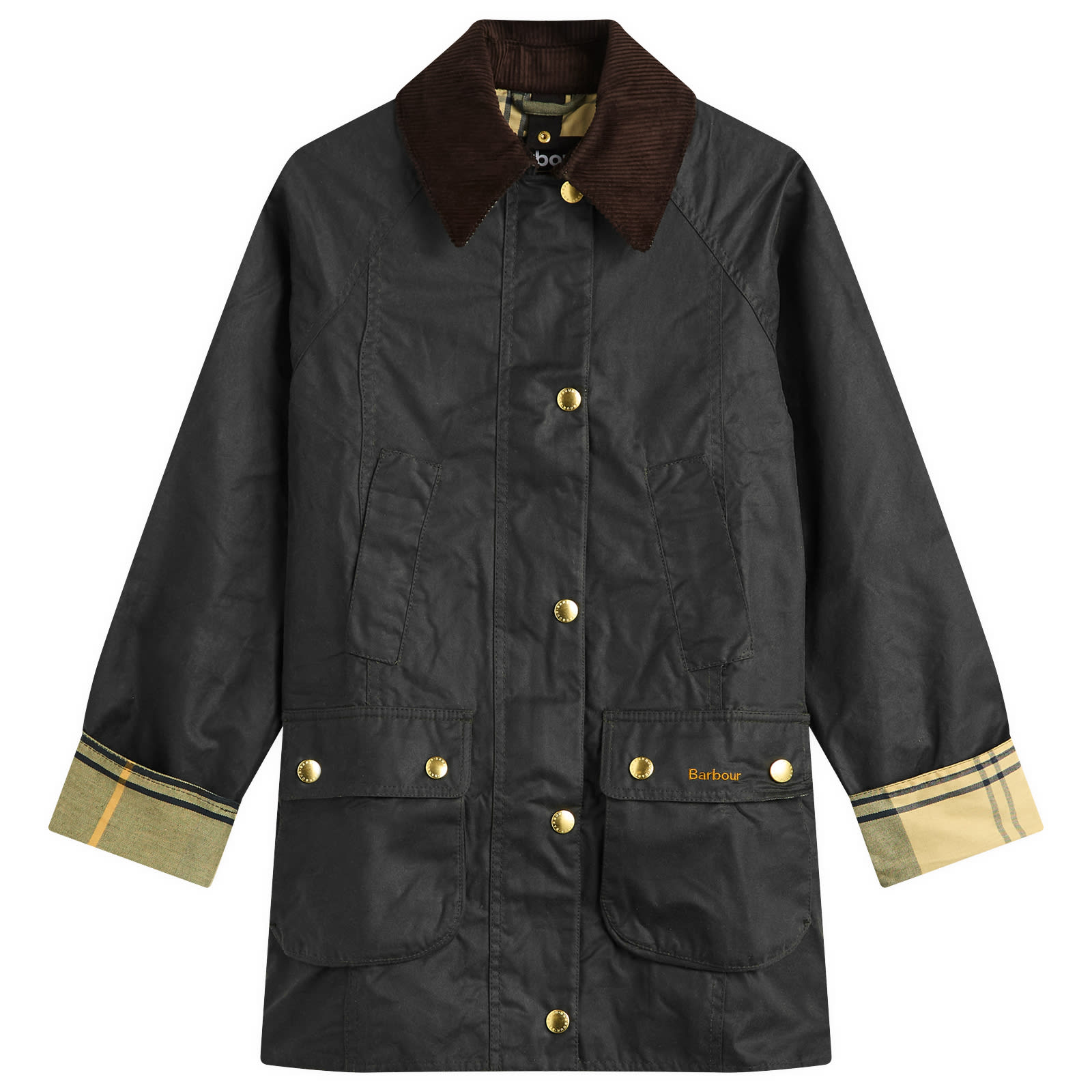 Women's Modern Beadnell Wax Jacket Sage/Ancient