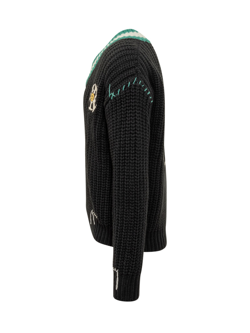 Black Knitted Sweaters