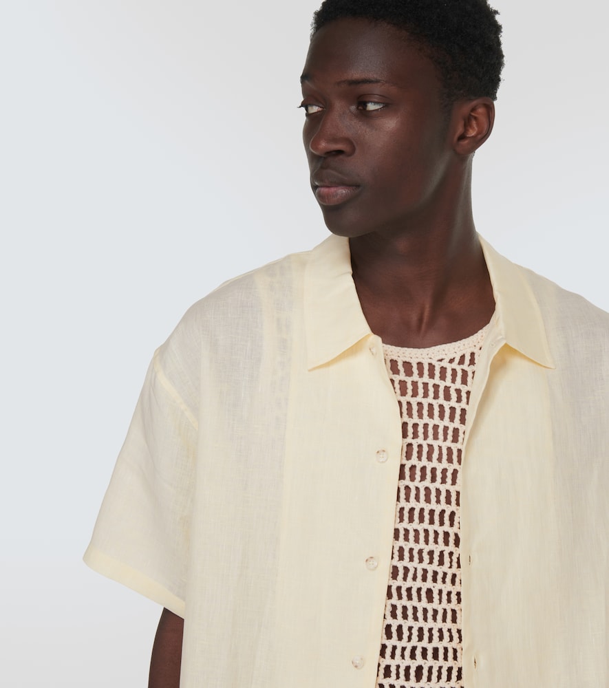 Oversized linen shirt