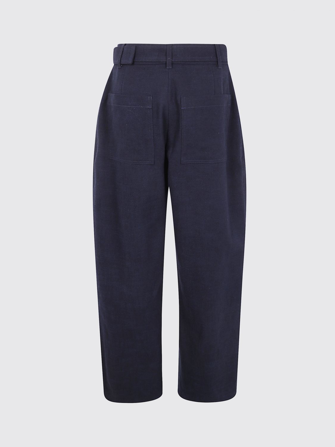 "Doring" Belted Round Leg Pant