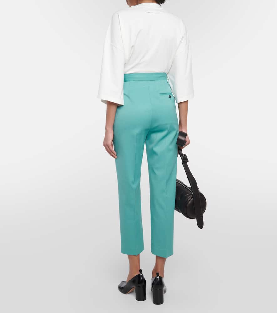 Pleated pants