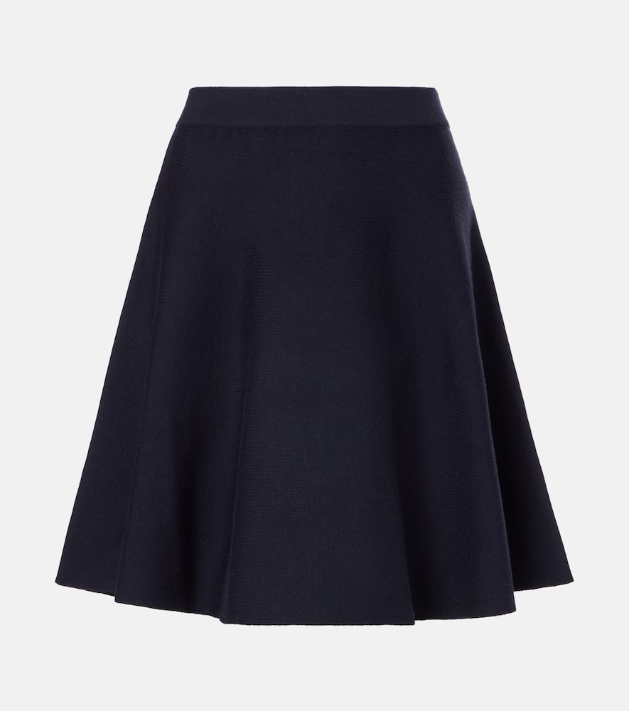 Ubalda virgin wool miniskirt