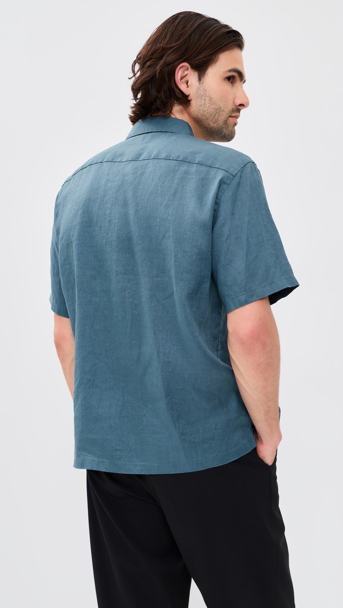 Irving Relaxed Linen Shirt Bering