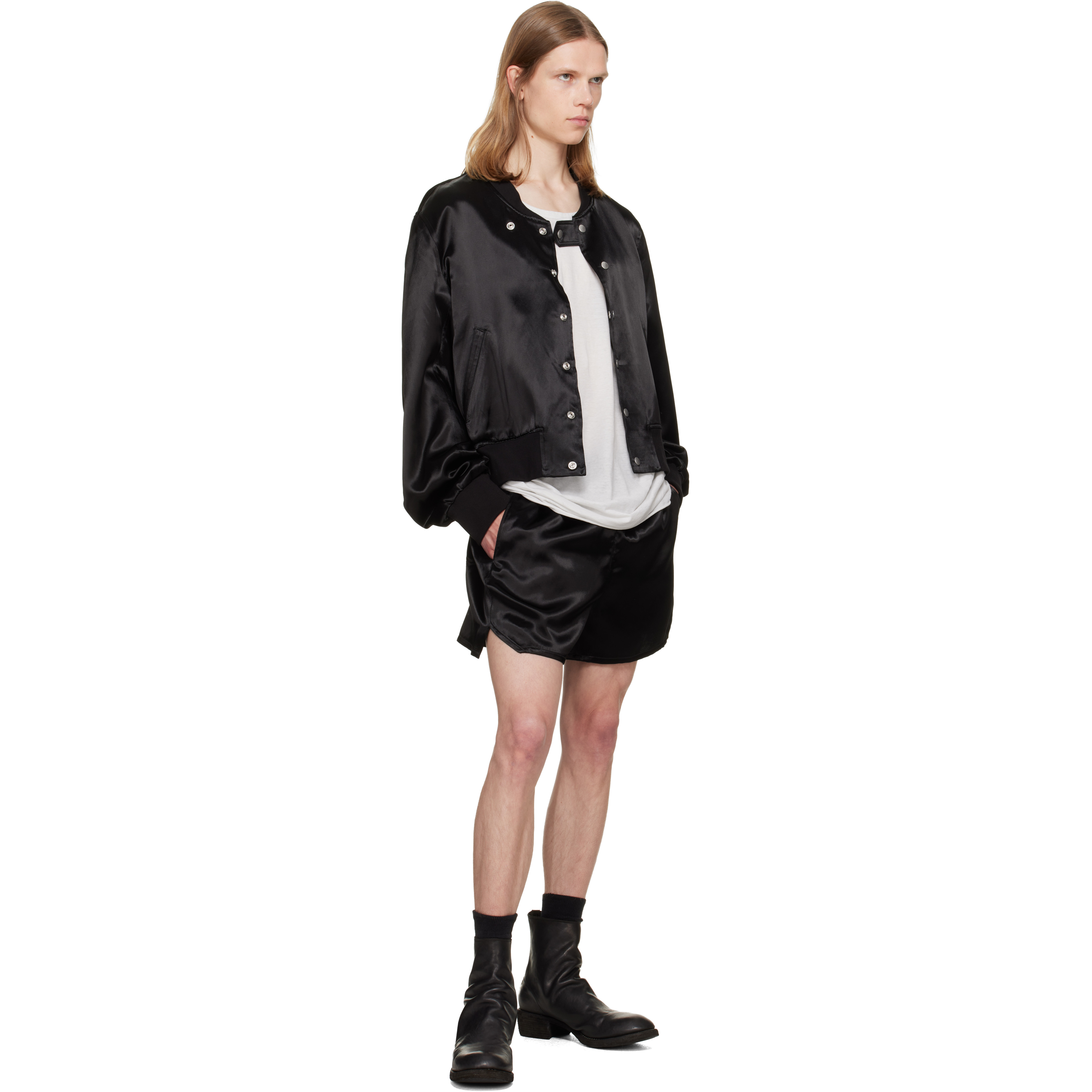 Black Rollins Runner Shorts