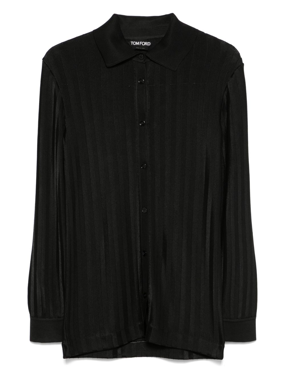TOM FORD striped shirt - Black
