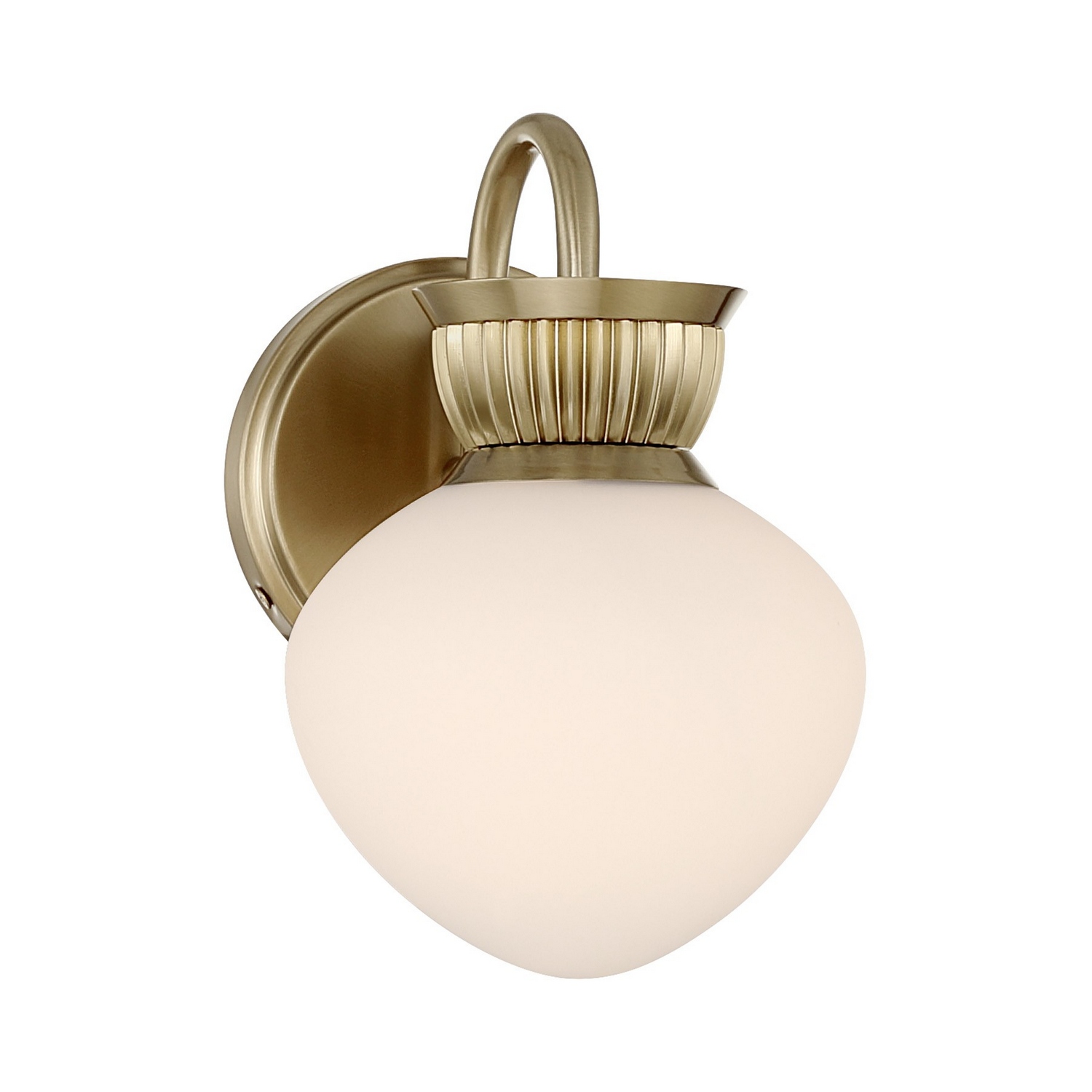 Melbourne 1-Light Wall Sconce in Noble Bra