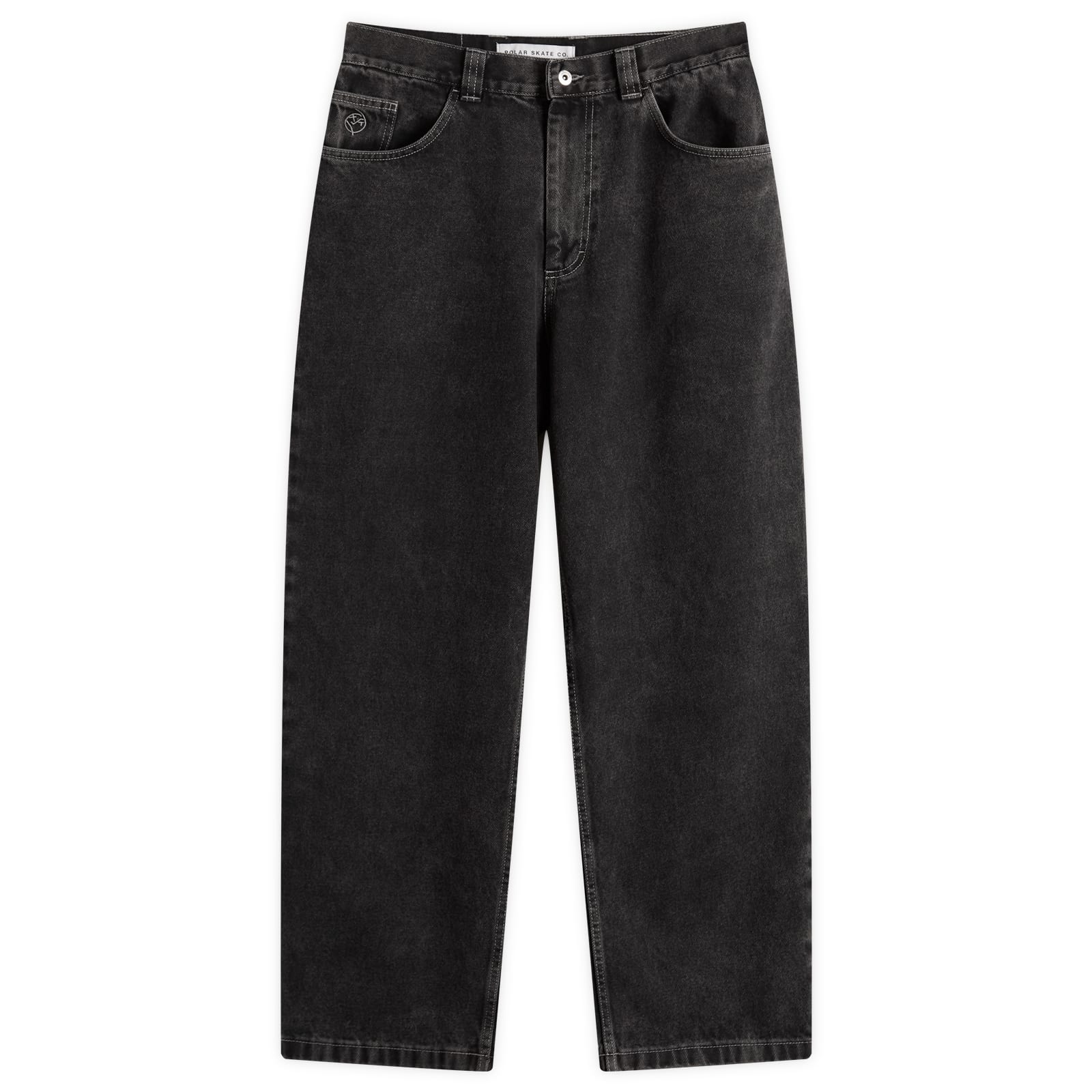 Men's Big Boy Jeans Silver Black
