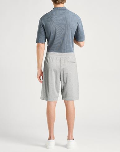 Man Shorts & Bermuda Shorts Grey Size M Viscose