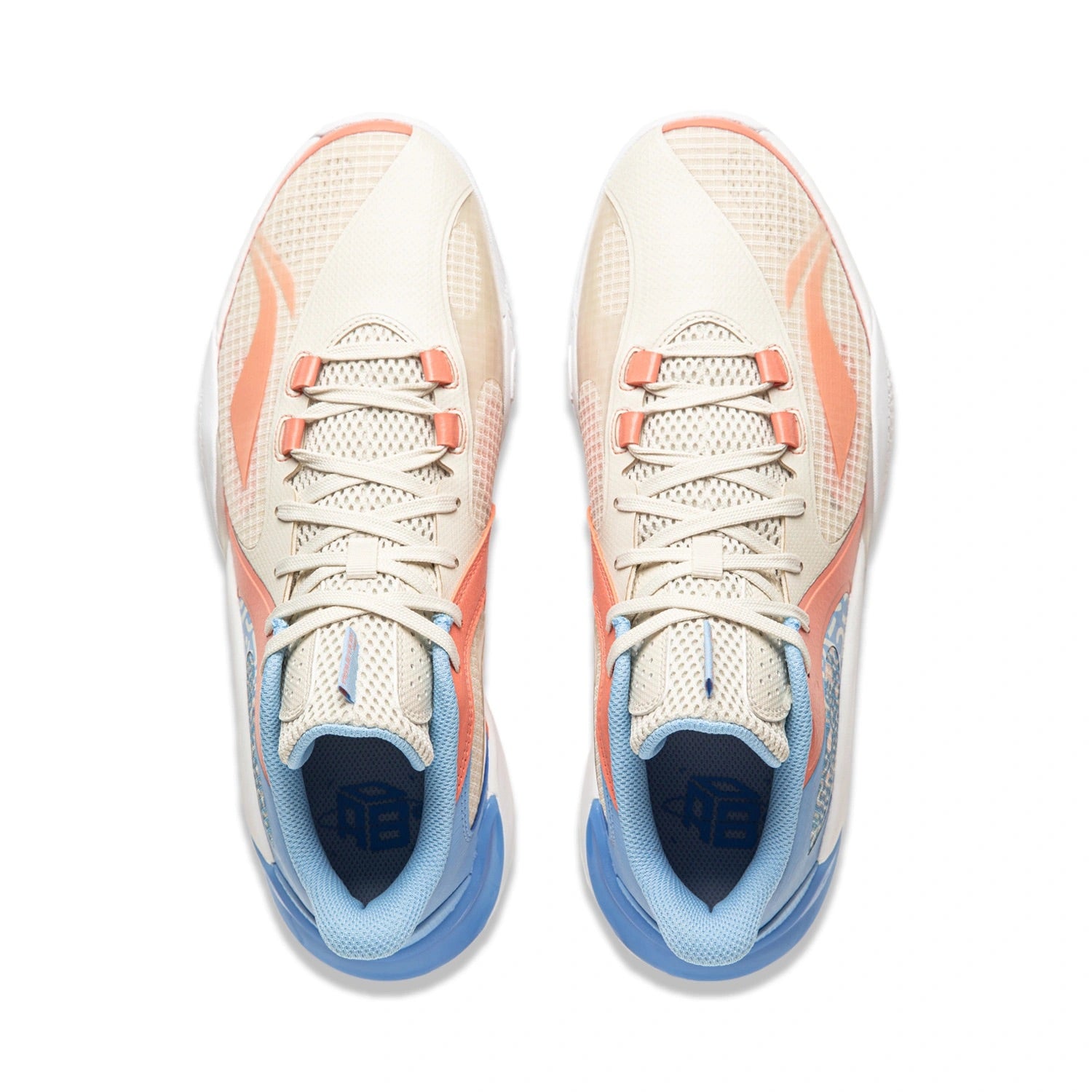 BadFive Storm 8 Low 'White Orange Blue'