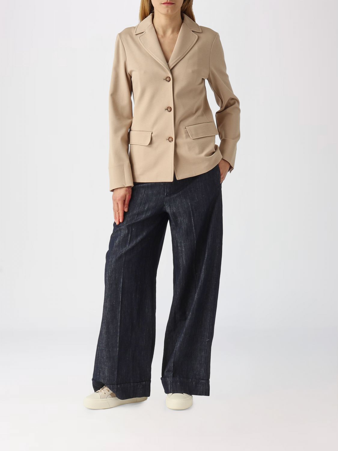 Jeans Woman color Denim