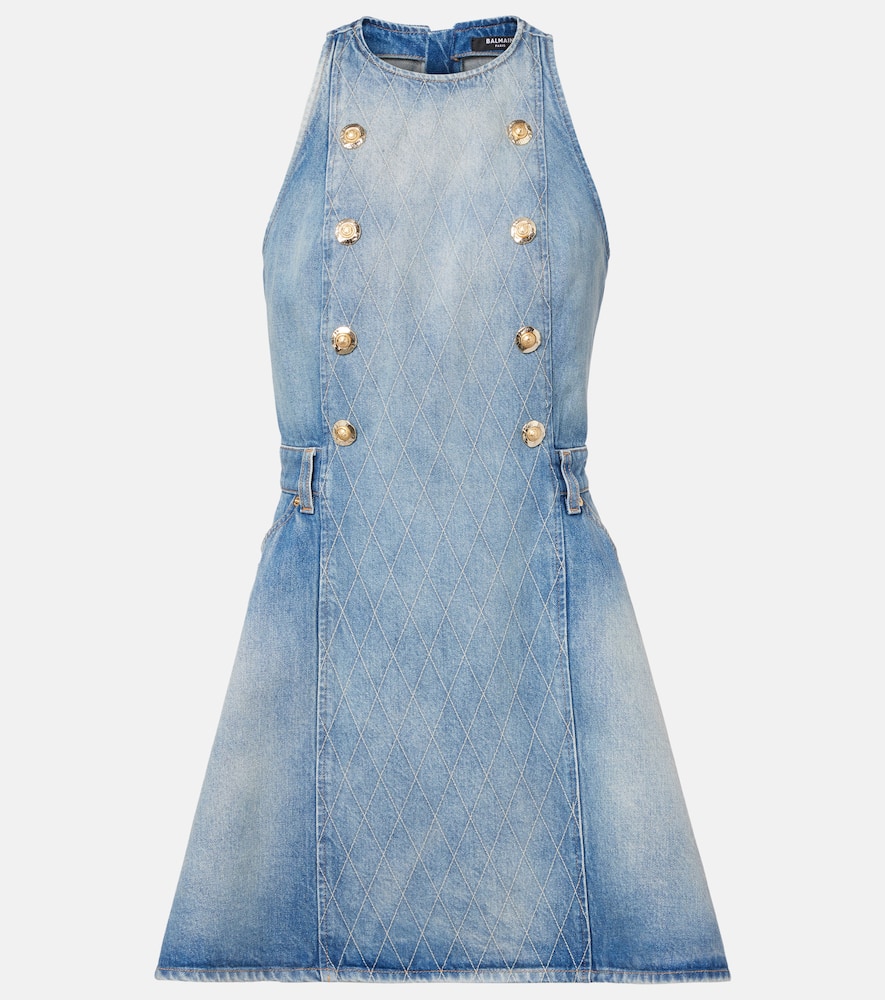 Denim minidress