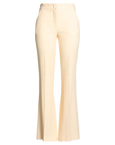 Woman Pants Apricot Size 6 Viscose, Acetate, Virgin Wool, Elastane