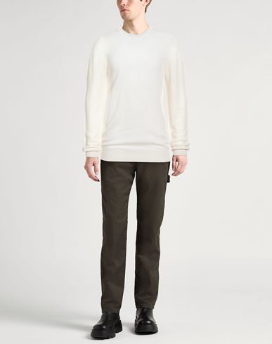 Man Sweater White Size M Cashmere