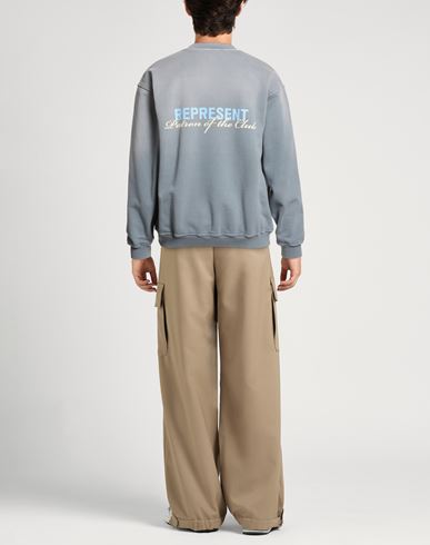 Man Sweatshirt Grey Size S Cotton