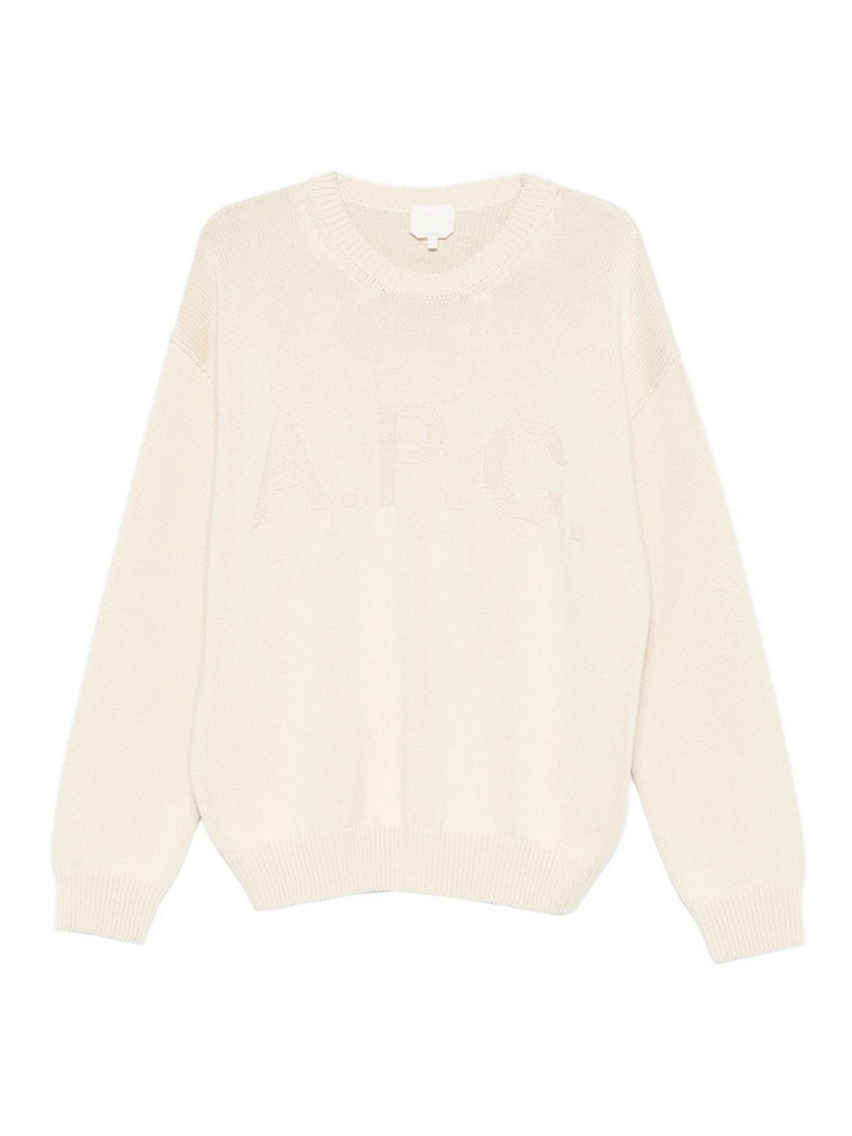 A. p.c. Logo-detail Crew-neck Sweater