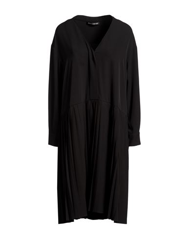 Woman Midi dress Black Size 4 Polyester, Elastane