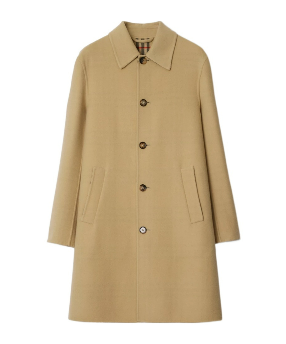 Mid-length Wool Car Coat