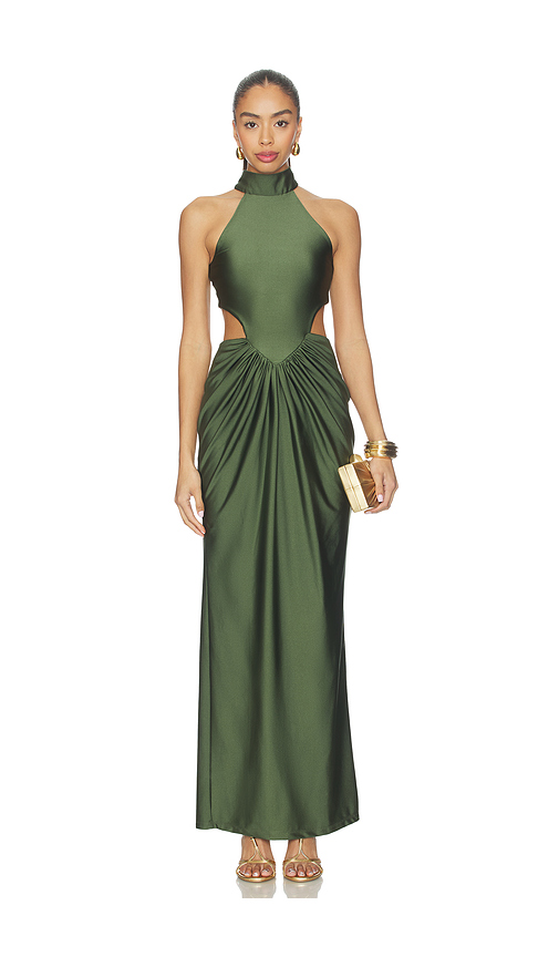 Mariandree Gaitan Corina Dress in Green. M. Also in