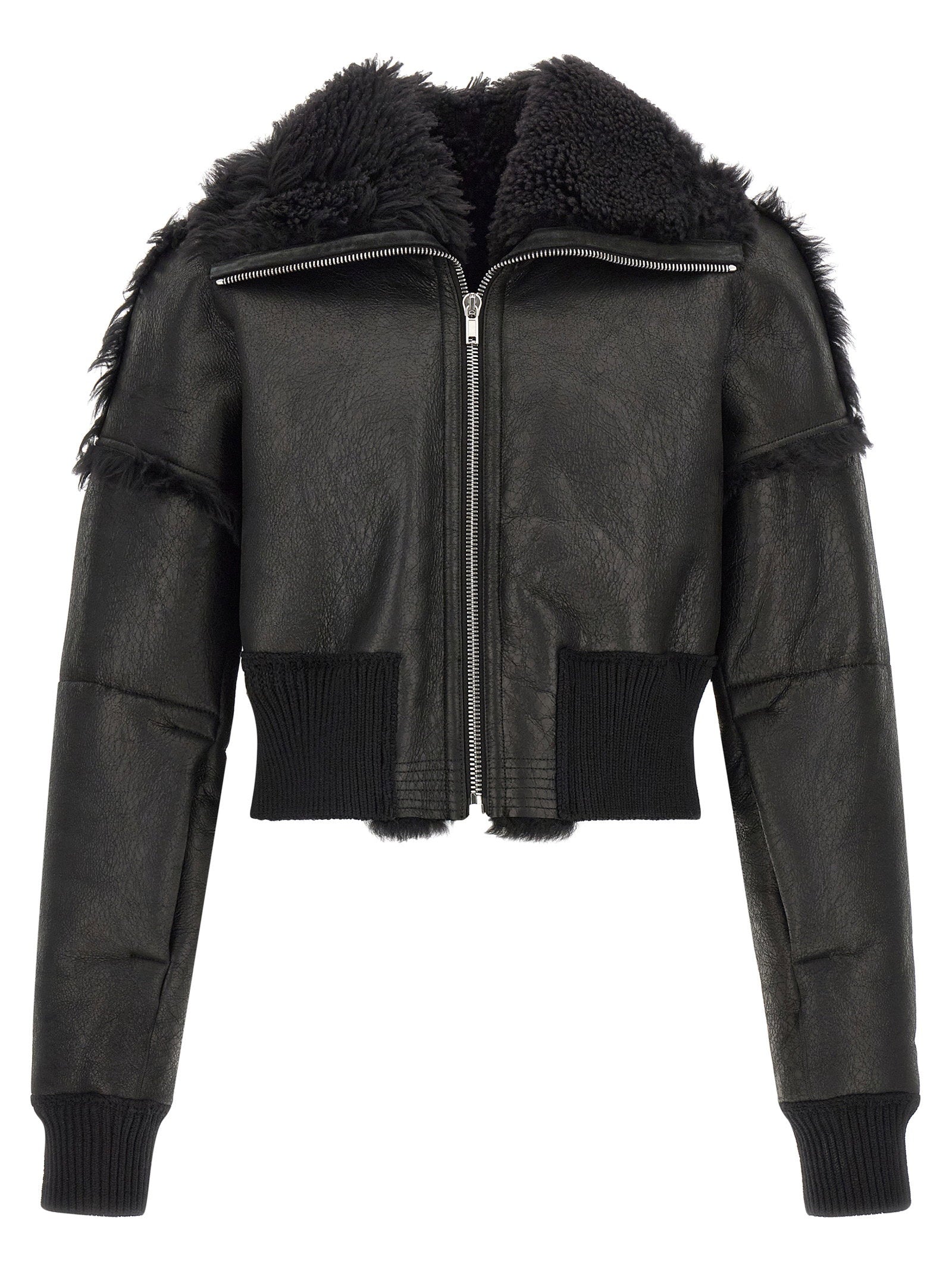Flight Jkt Cropped Bomber Jacket