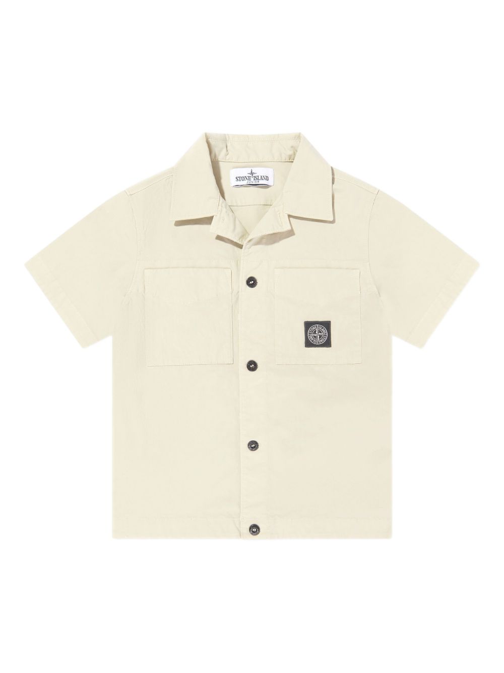 Stone Island Junior cotton shirt - Neutrals